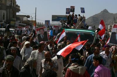 شبكة أخبار الجنوب - من المسيرة في دمت 